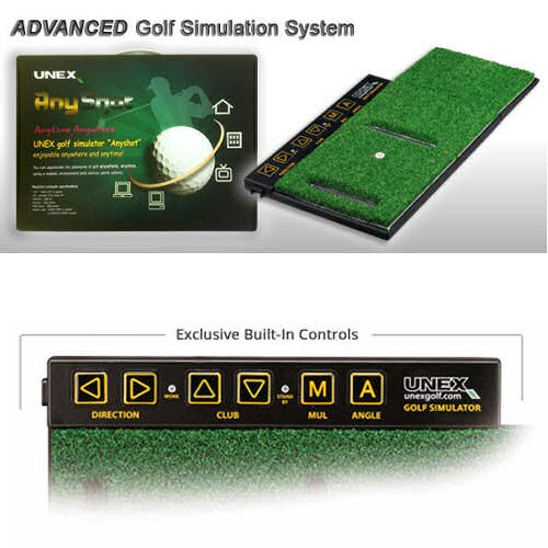 UNEX Advanced Golf Simulator System Persönlicher USB Heimgolf Simulator