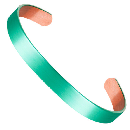 Bracciale in rame senza magneti rivestimento nano ceramica 