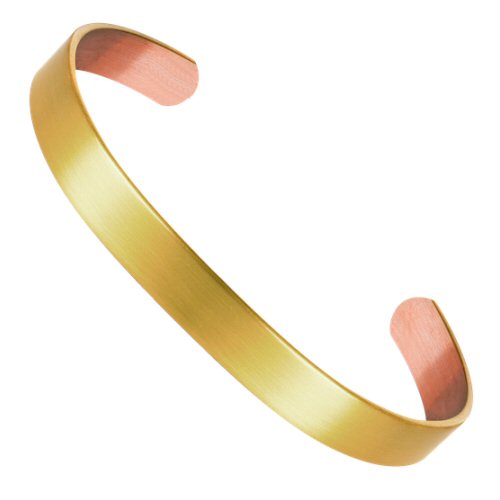 Bracelet en pur Cuivre sans aimants, revêtement nano-céramique 