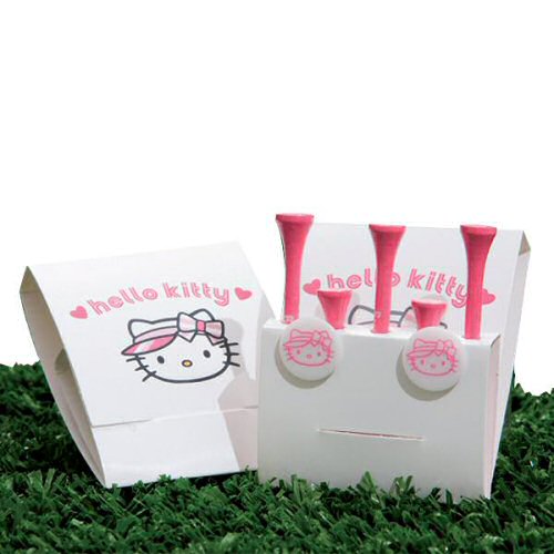 Hello Kitty Golftees pink Golf Tees tee da golf tees de golf tees de golf marcadores de bola marqueurs marcapalline ballmarkers